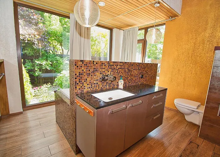 公寓 Luxurious With Sauna And Terrace